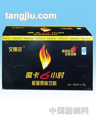 艾丽尔超霸能量果味饮料450ml