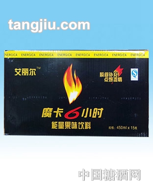 艾丽尔摩卡6小时果味饮料450ml