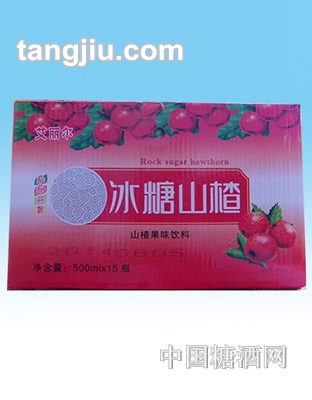 艾丽尔冰糖山楂果味饮料箱装