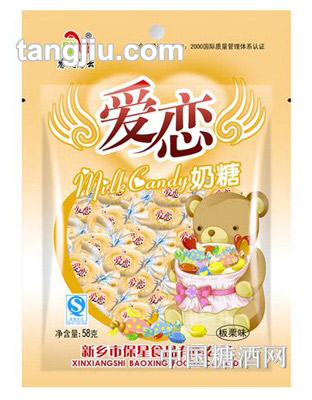 保星爱恋奶糖-板栗味58g