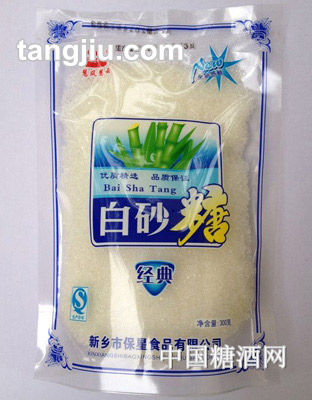 保星慧风慧云白砂糖300g