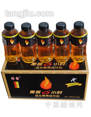 功能汽水黑客6小时450ml