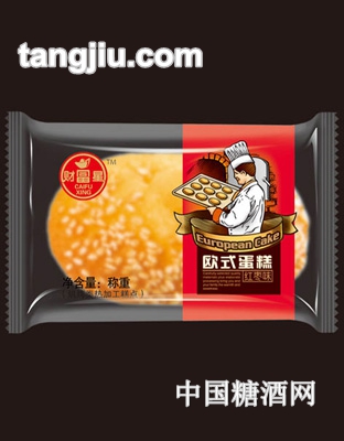 财富星红枣味蛋糕