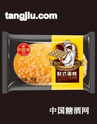 财富星玉米味蛋糕
