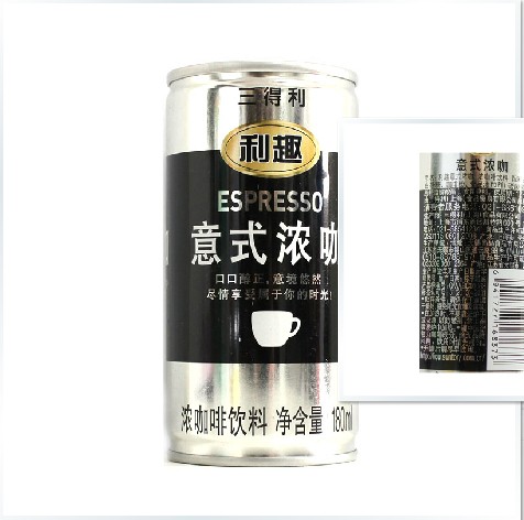 三得利意式浓咖180ml