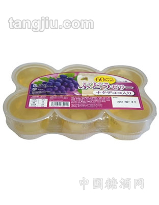 葡萄椰果果肉果冻95克