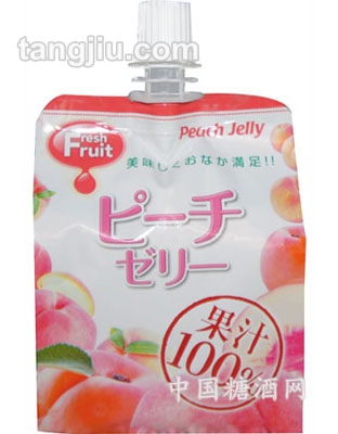可吸式鲜果果汁果冻蜜桃