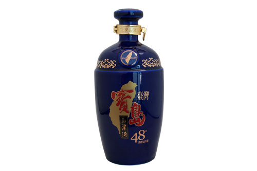 台湾宝岛高粱酒48&#176;瓷器瓶
