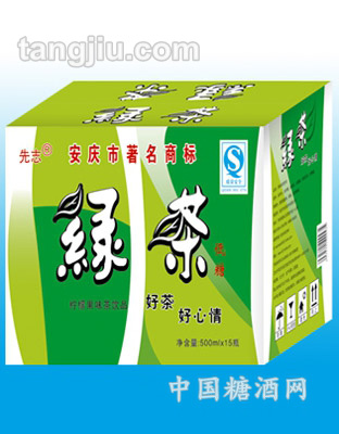 茶味饮品-绿茶外箱