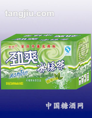 茶味饮品-绿茶箱500ml