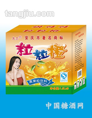 果肉饮品-粒粒橙外箱1500ml