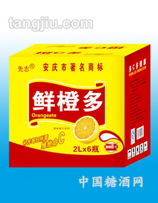 2L鲜橙多外箱