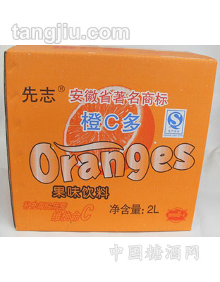 2L鲜橙多纸箱