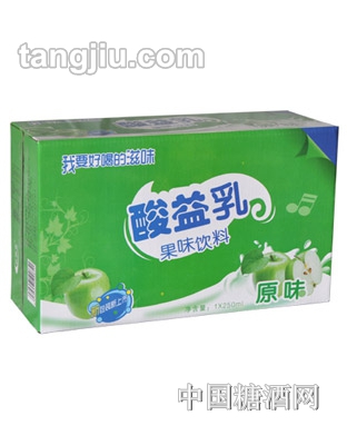 酸益乳果味饮料
