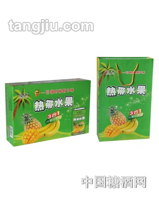 热带水果果汁饮料