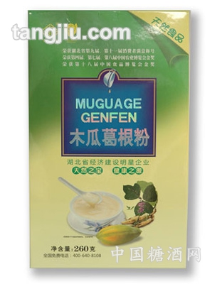 仙之灵牌木瓜葛根粉260g