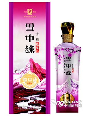 雪中缘青稞原浆10（水晶红)