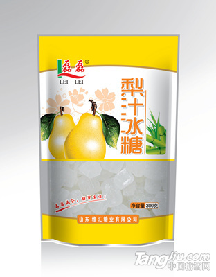 磊磊梨汁冰糖300g-雅汇糖业