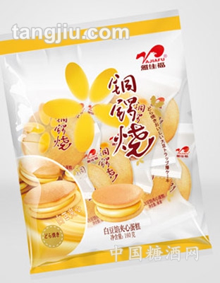 铜锣烧白豆味24包160g