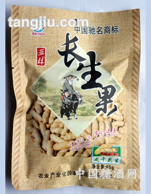 65g四粒红咸干花生