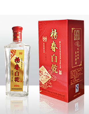 38&#176;500ml杨春白干