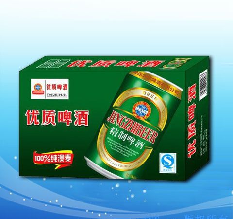 330毫升易拉罐啤酒