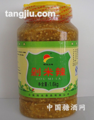 绿剁米辣1600g