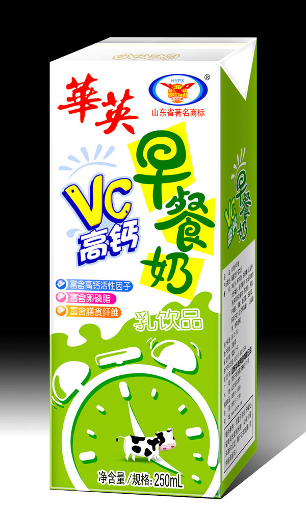 VC高钙早餐奶