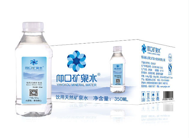 供应崂山仰口矿泉水瓶装350ml*24瓶/箱招商加盟