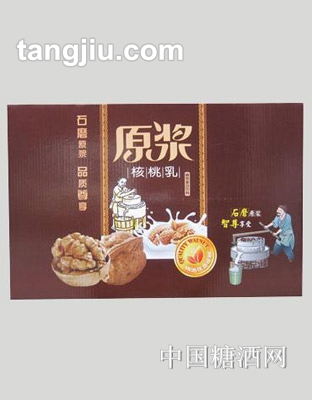 养乐舒原浆核桃乳箱装