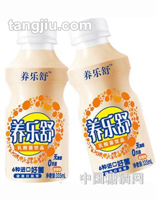养乐舒乳酸菌饮品甜橙味335ml