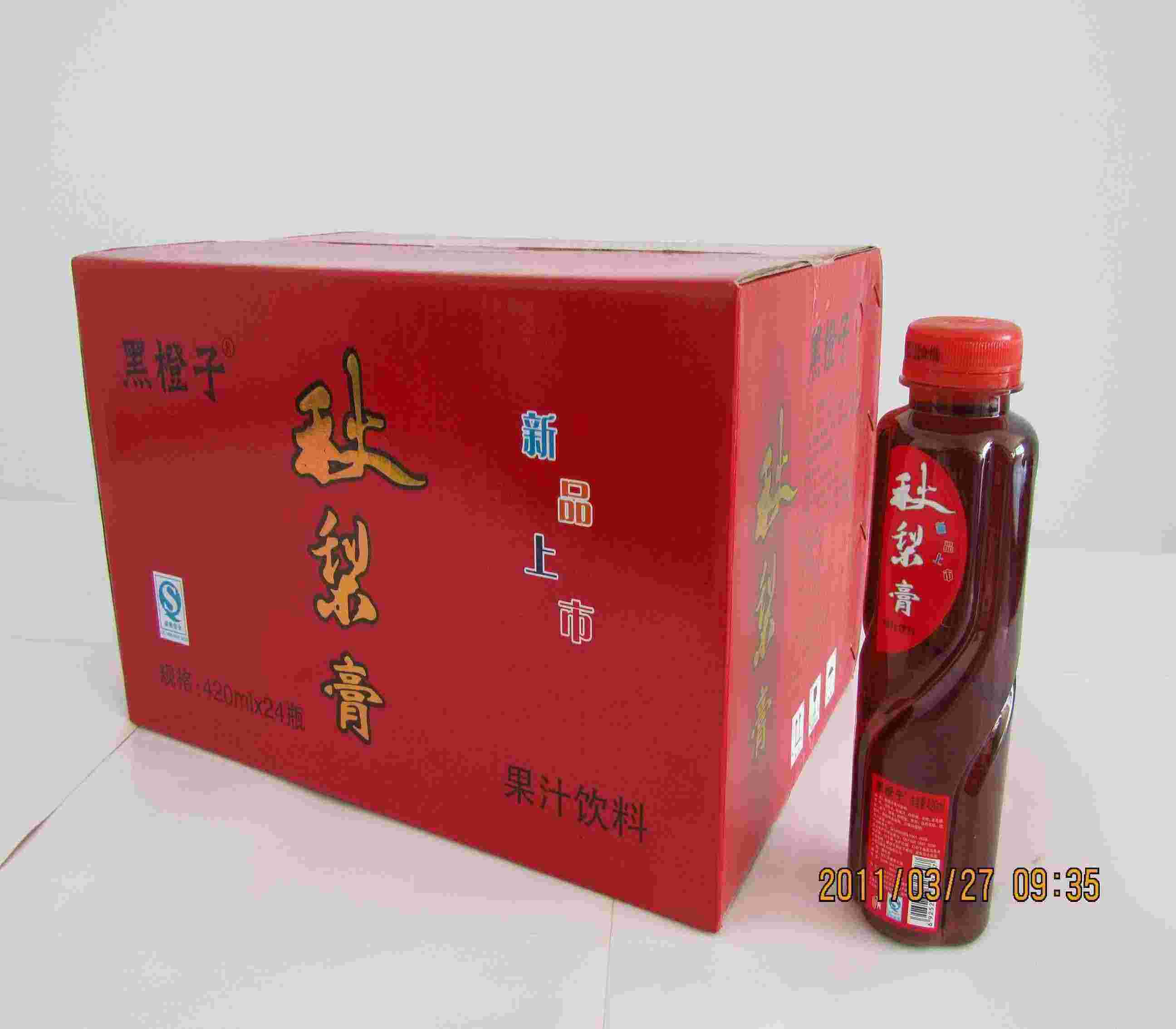 秋梨膏果汁饮料
