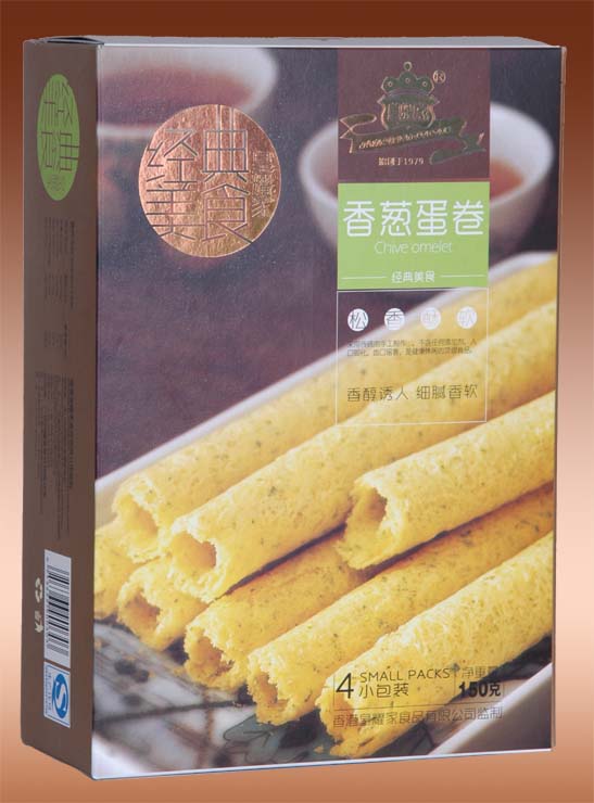 香葱蛋卷