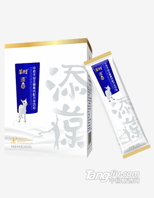 羊村添葆中老年益生菌高钙配方羊奶粉400g+25g