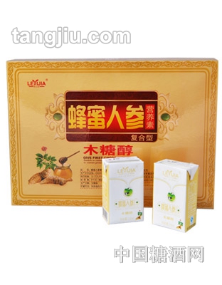 乐亿家蜂蜜人参木糖醇