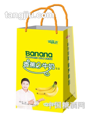 乐亿家香蕉牛奶饮品礼盒