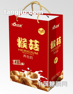 优克益立猴菇养生奶礼盒