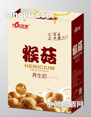 优克益立猴菇养生奶风味饮品