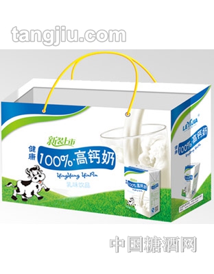 乐亿家高钙奶礼盒
