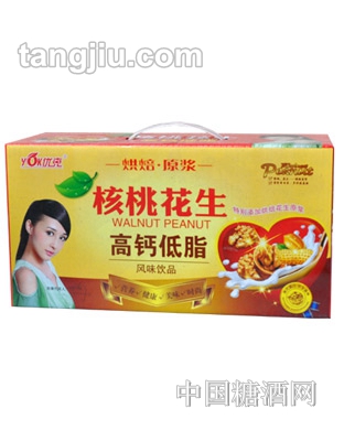 优克益立核桃花生风味饮品（苗条装）