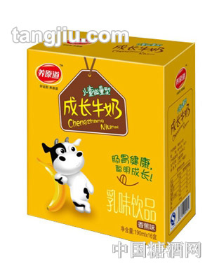养原道儿童成长牛奶香蕉味