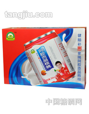 银路好运娃阿胶贡品核桃乳饮料