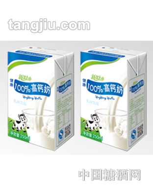 乐亿家高钙奶250ml
