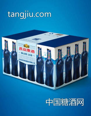 燕京蓝瓶原麦啤酒 新品上市