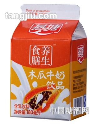 燕塘木瓜牛奶饮品盒180ml