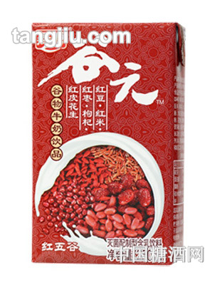 燕塘红五谷谷物牛奶饮品250ml