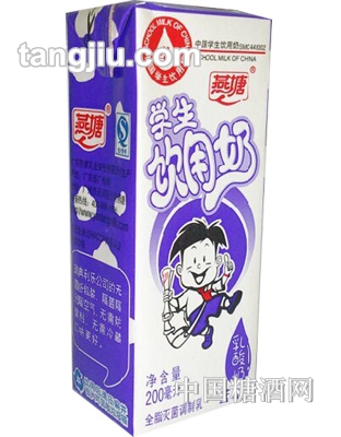 燕塘学生蓝莓乳酸奶200ml