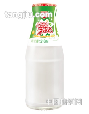 燕塘瓶低脂高钙奶210ml