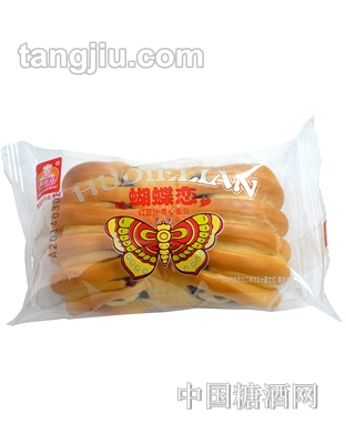 雅思嘉蝴蝶红豆沙卷心面包