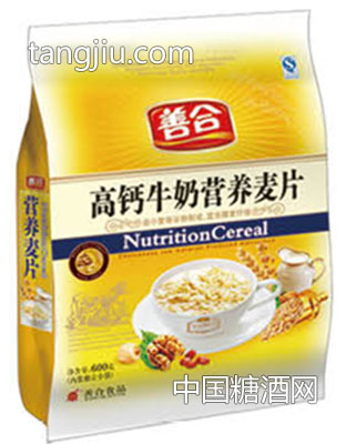 高钙牛奶营养麦片